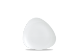 Vellum White Triangle Plate